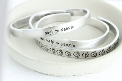 Dogs > People Cuff Bracelet
