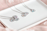 Birthstone Initial Necklace
