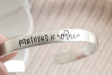 Partners In Wine Cuff Bracelet