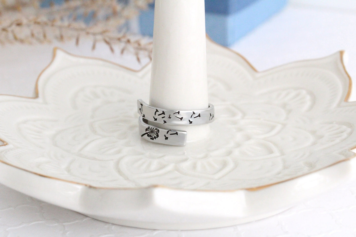 Dandelion Wrap Ring