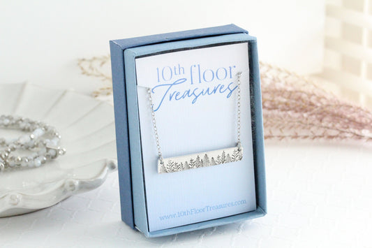 Forest Bar Necklace