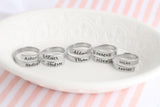 Personalized Name Wrap Ring