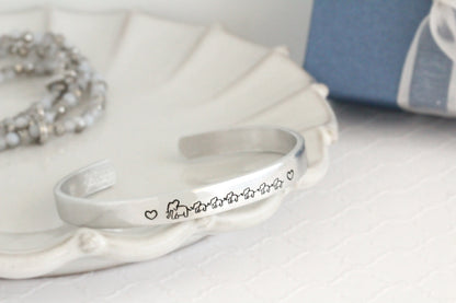Mama And Baby Cuff Bracelet