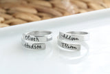 Personalized Name Wrap Ring