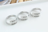 Personalized Name Wrap Ring