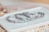 Birthstone Name Bracelet