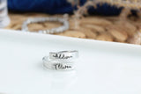 Personalized Name Wrap Ring