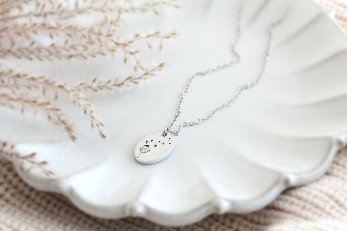 Dandelion Necklace