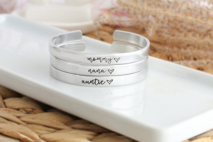 Mom Name Bracelet