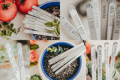 Gift for Her Keepstakes Garden Markers