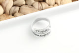 Fearfully & Wonderfully Made Wrap Ring