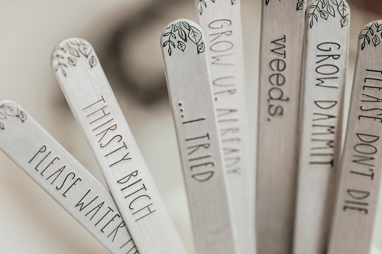 Sassy Keepstakes Garden Markers