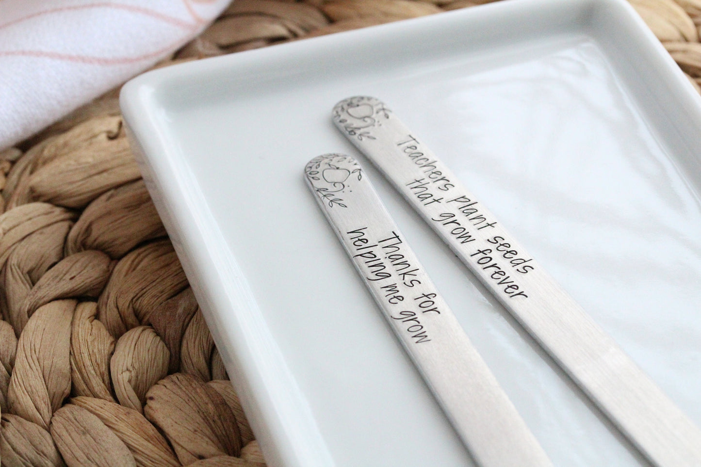 Teacher Gift Keepstakes Garden Markers