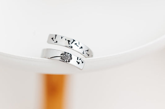 Dandelion Wrap Ring