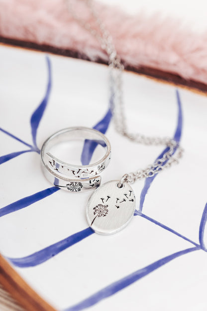 Dandelion Necklace